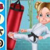 karate girl vs school bully game